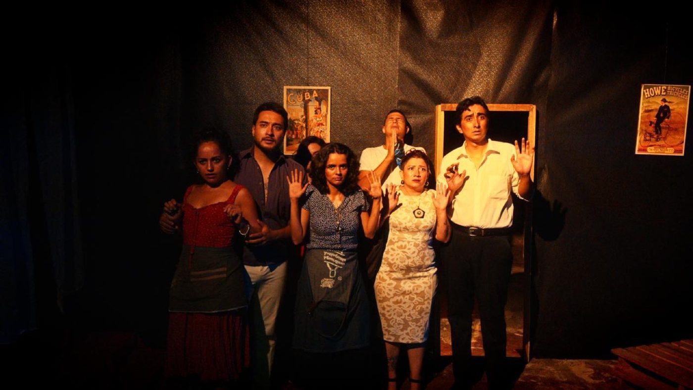 Escena de una obra de Casaparte en la sala